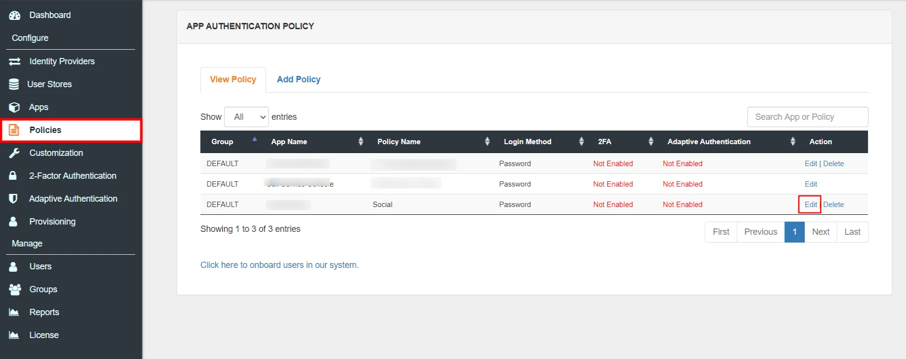 Oracle E-Business  2FA/MFA Restrict Access adaptive authnetication policy