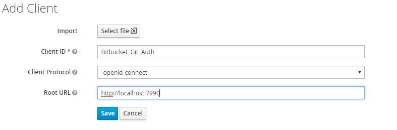 Bitbucket Git Authentication, Keycloak redirect URL
