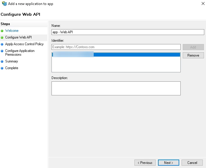Bitbucket Git Authentication, ADFS configure web api
