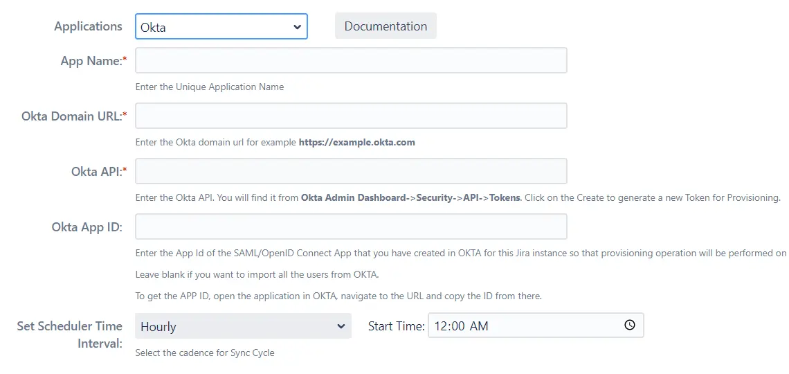sync users, groups and directory details using Okta into Jira and Confluence