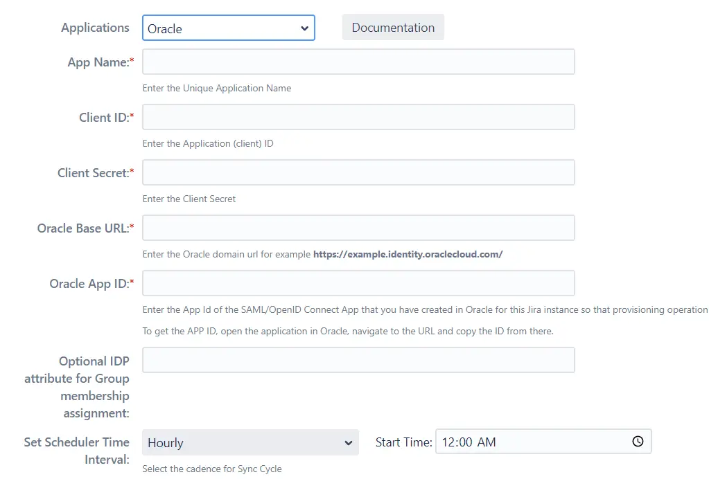 sync users, groups and directory details using oracle into Jira and Confluence