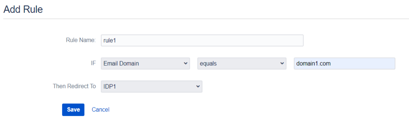 Advance SSO options in Jira, Creating New Rule