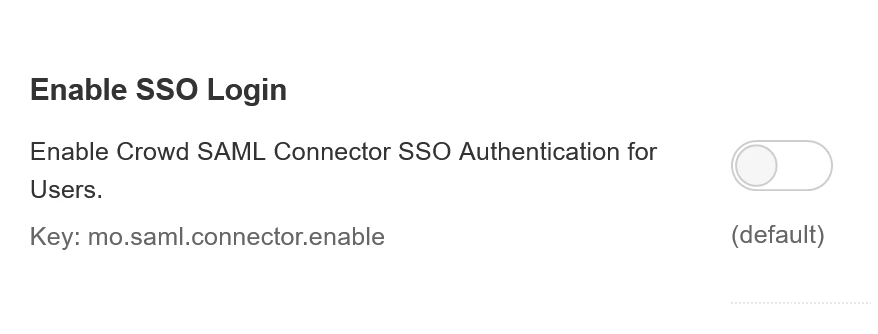 Sonarqube Enable SSO