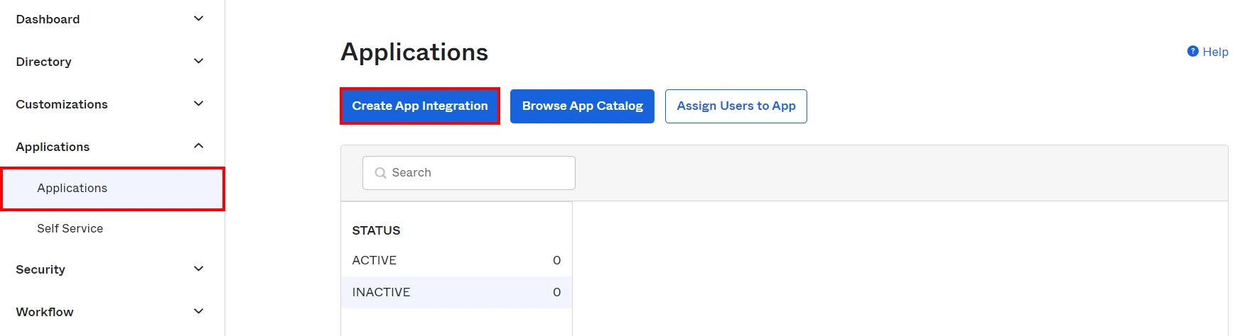 OAuth/OpenID/OIDC Single Sign On (SSO), Okta SSO Login Add Application