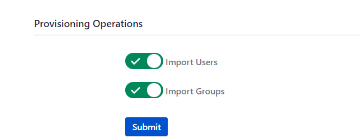User and gruop provisioning in Jira, Confluence, Bitbucket Select Provider
