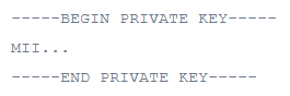 SAML Single Sign On private certificate