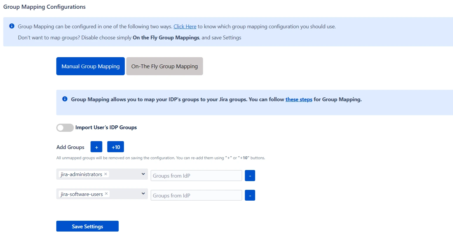 SCIM Mannual group mapping