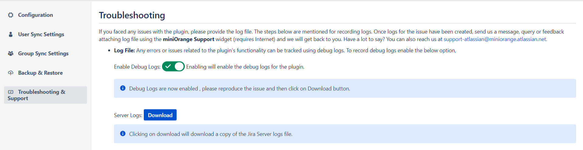 Troubleshooting and Support