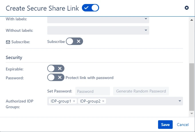 Confluence Cloud Secure Share Authorize Links With Group