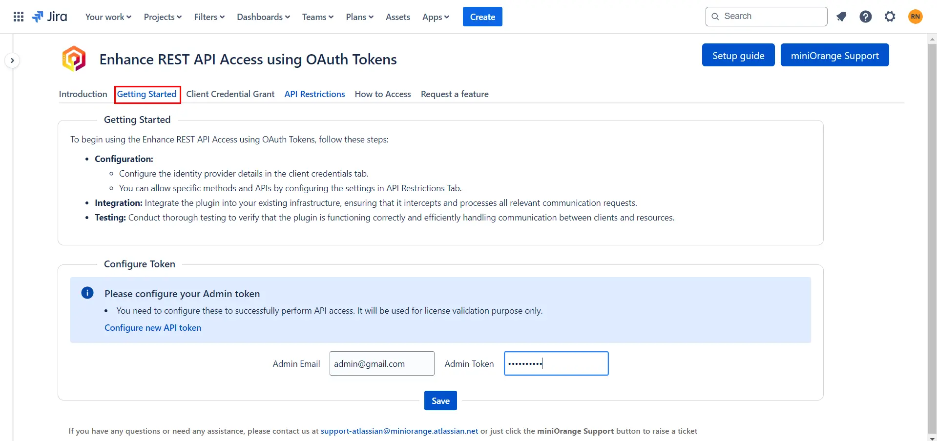 Rest API Cloud for Jira