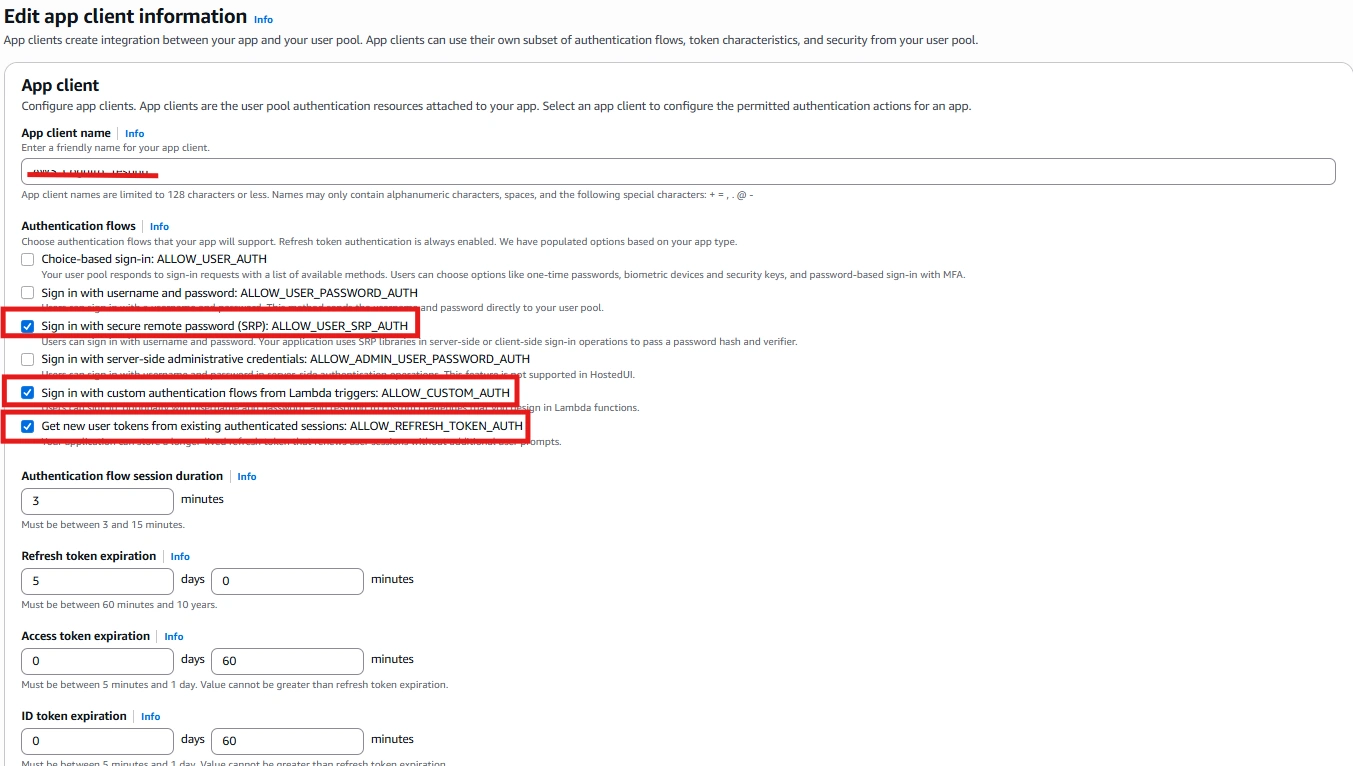 AWS Cognito OAuth/OpenID Single Sign On (SSO)
