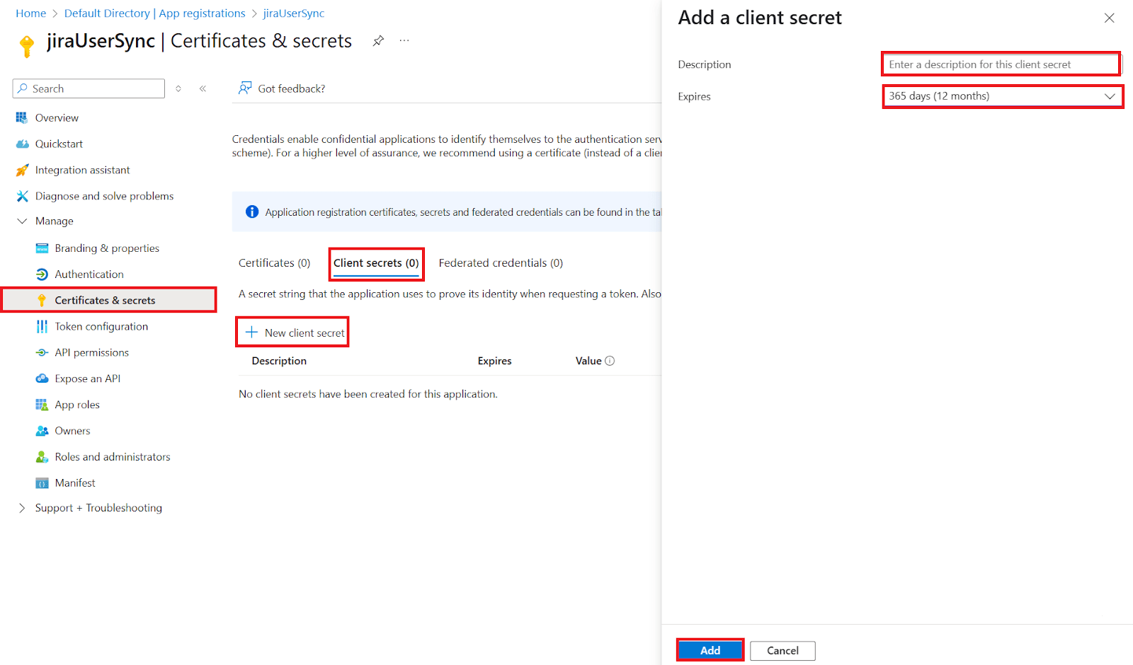 sync users, groups and directory details using Azure AD into Jira and Confluence