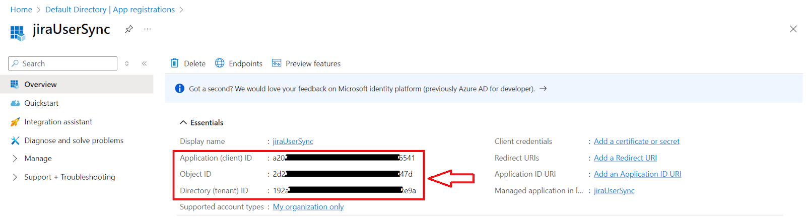 sync users, groups and directory details using Azure AD into Jira and Confluence