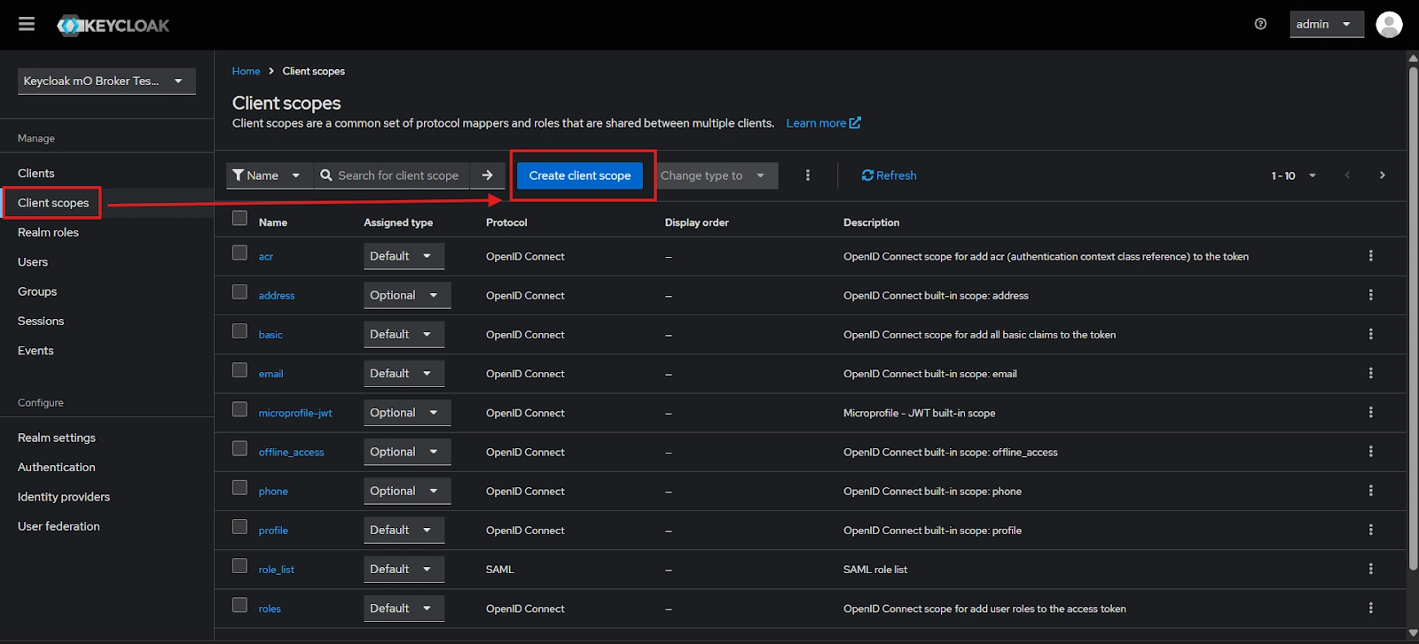 Keycloak SSO - Keycloak OAuth Single Sign-On - add role