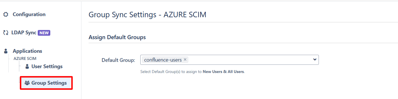 User and gruop provisioning in Jira, Confluence, Bitbucket Group Sync