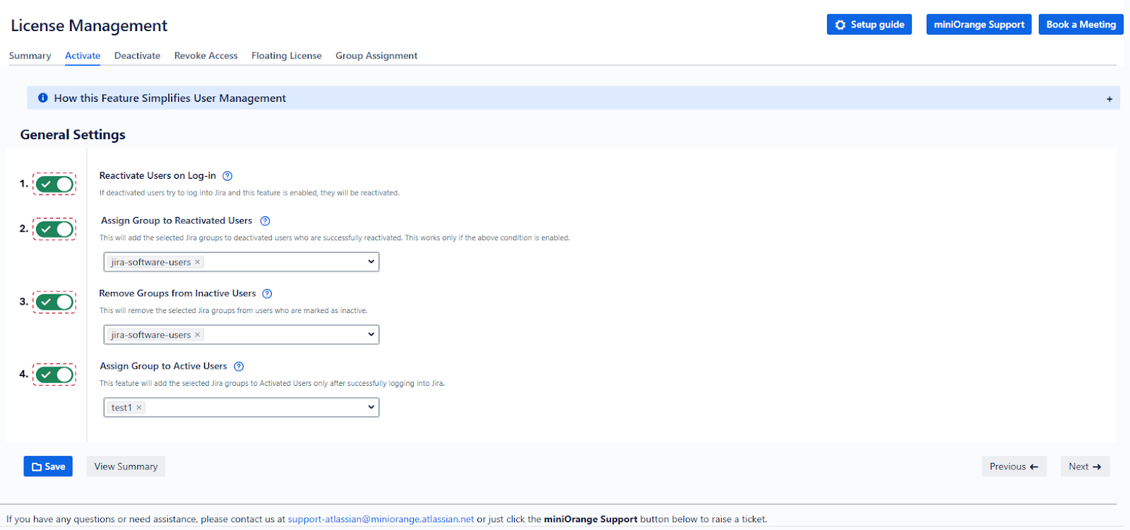 Setup Bulk User Management fo Jira, activate-deactivate-users-activate-tab-general-settings
