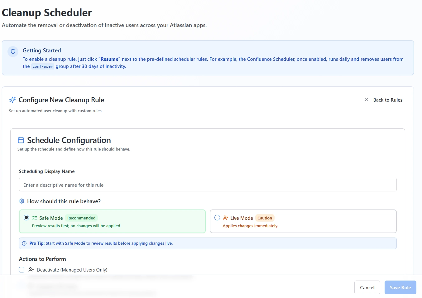 Bulk User Management | Configuring Plugin