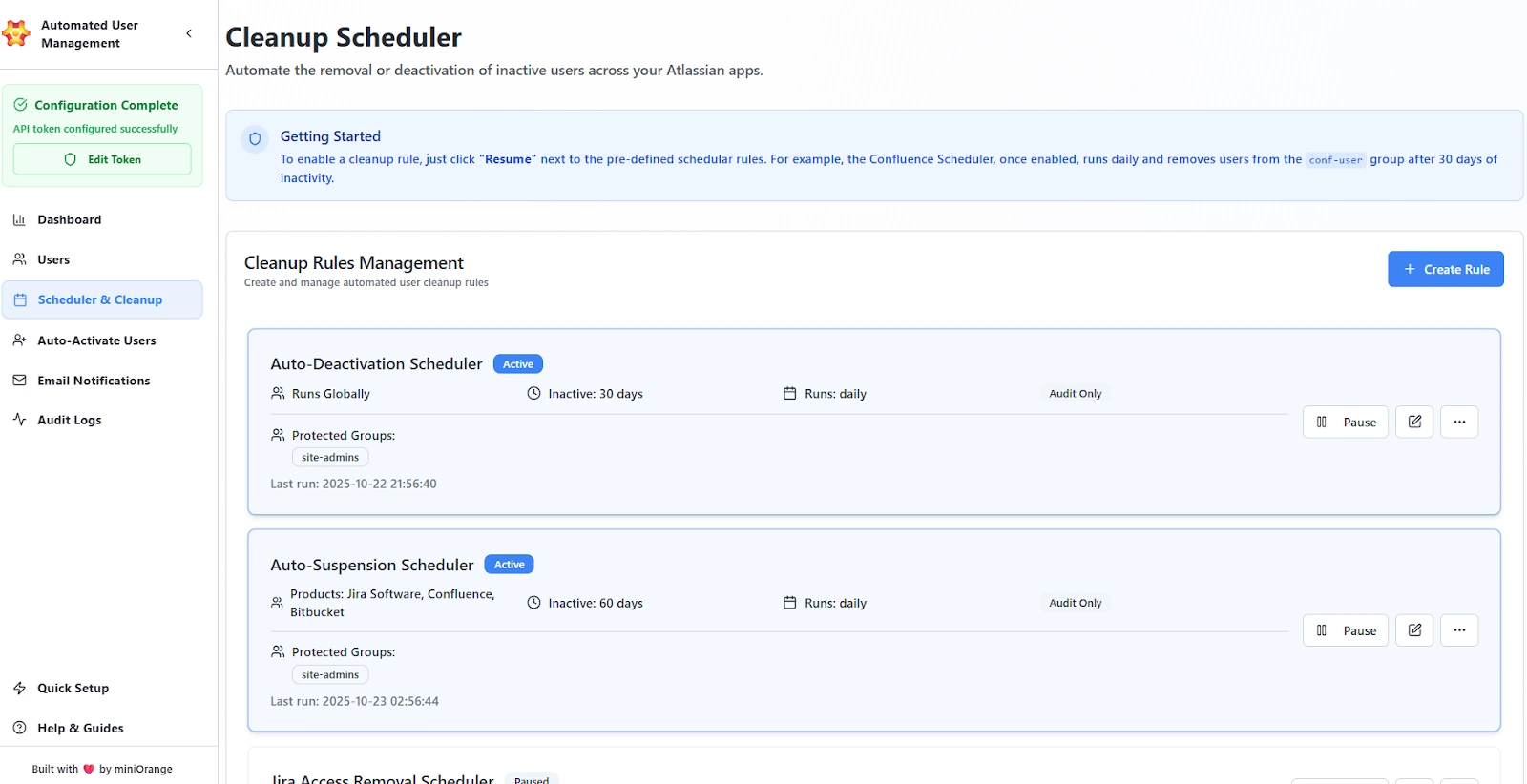 Bulk User Management | Configuring Plugin