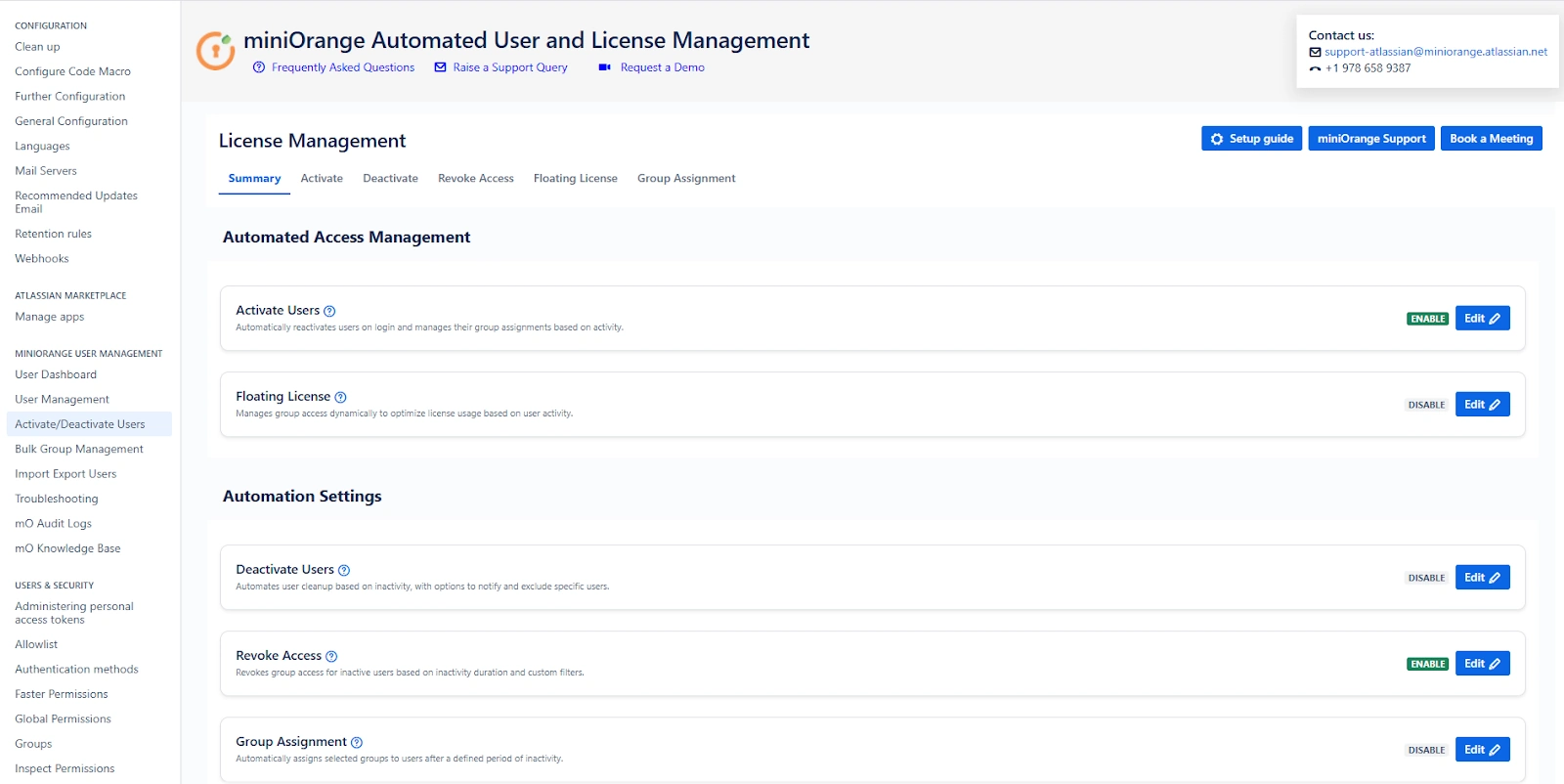 auto license management