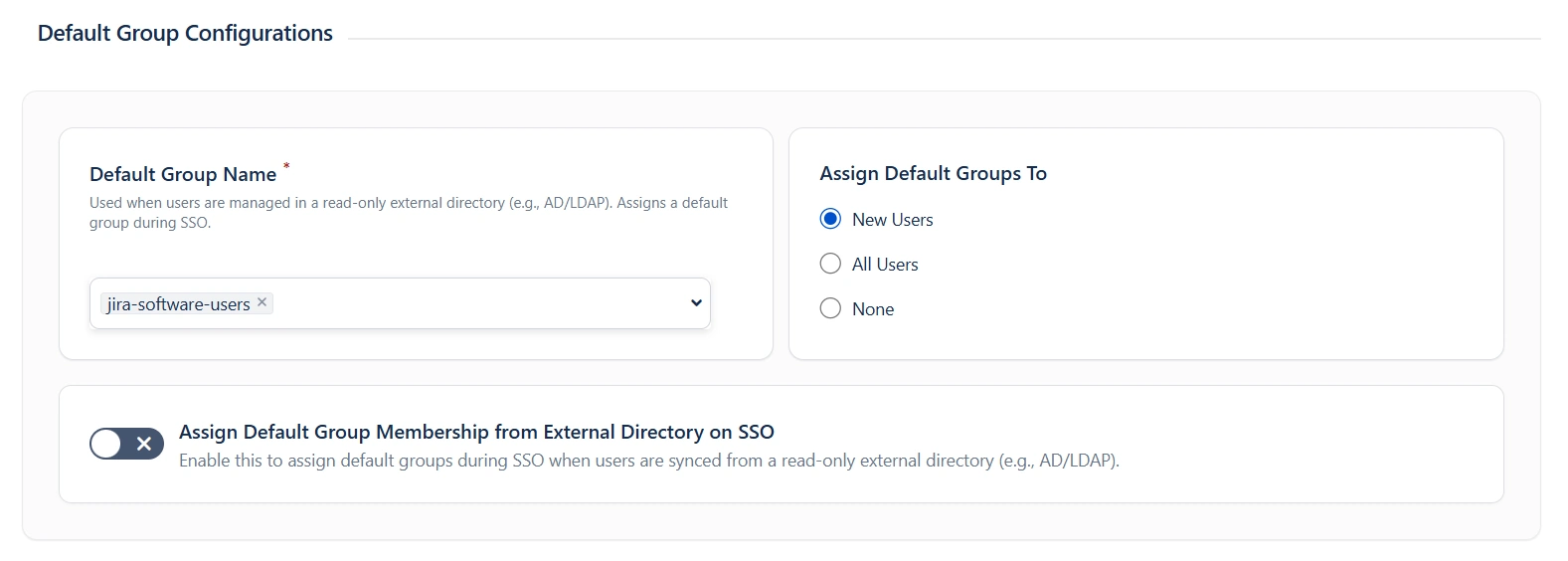 oauth api, oauth oidc, oauth sso, OAuth / OpenID Single Sign On (SSO) into Jira, Default group