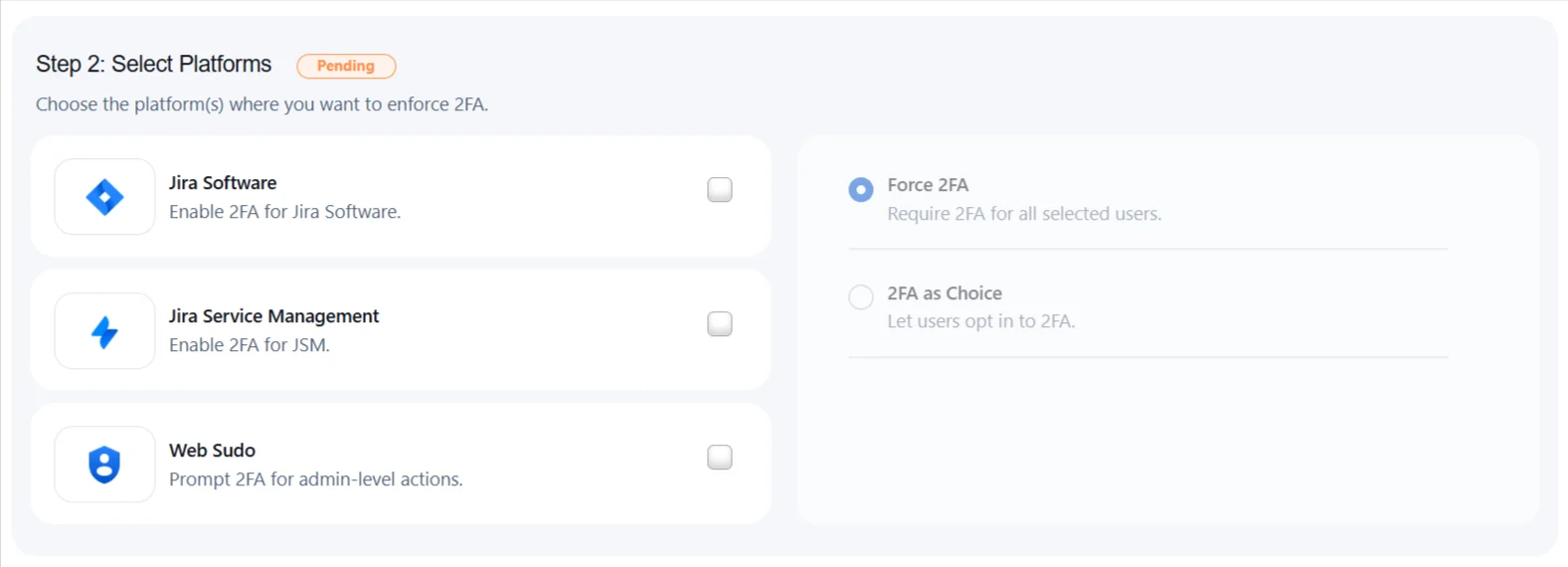 Setup Two Factor (2FA / MFA) 
                Authentication for Jira using OTP, KBA, TOTP methods settings