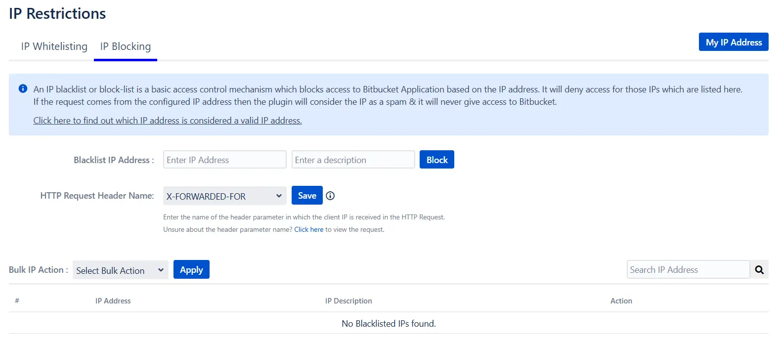 Setup Two Factor (2FA / MFA) Authentication for Bitbucket using OTP, KBA, TOTP methods settings
