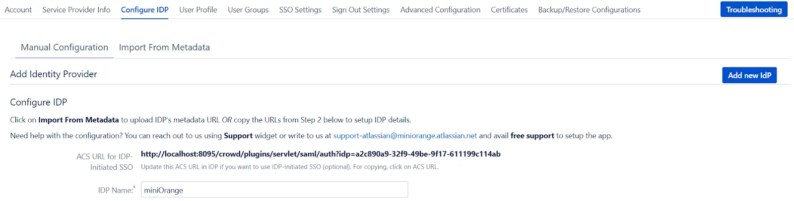 SAML Single Sign On (SSO) into Crowd, Add second IDP into Crowd