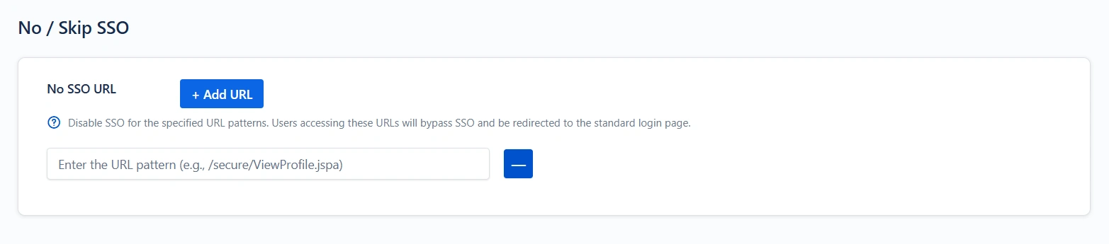 Bypass SSO OAuth OpenID SSO