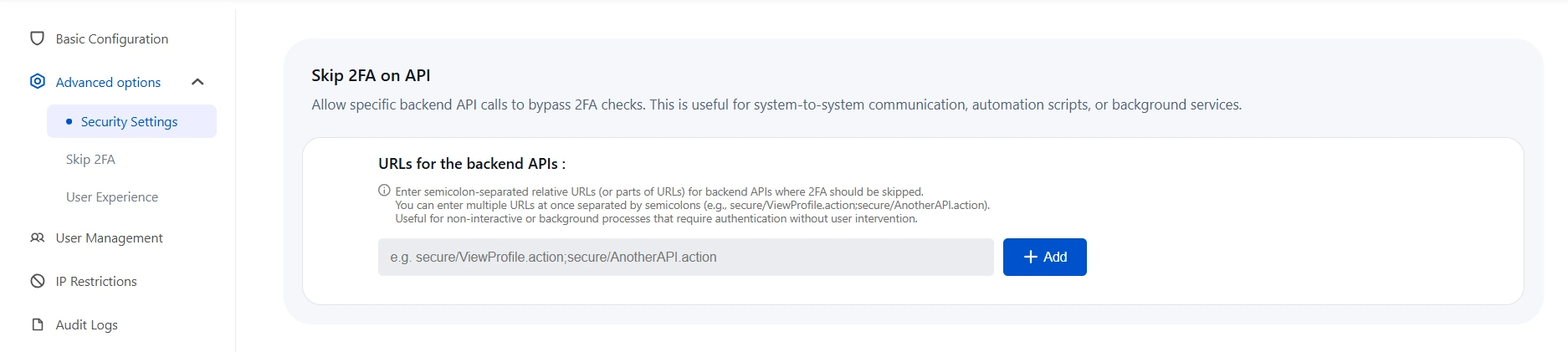 Setup Two Factor (2FA / MFA) Authentication for Bamboo using OTP, KBA, TOTP methods settings