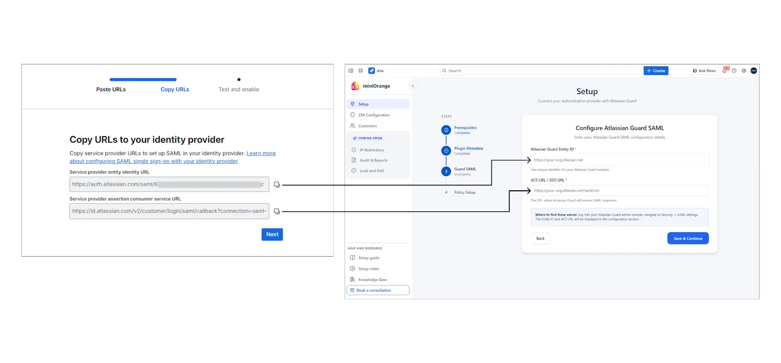 Configure Atlassian Guard in Plugin
