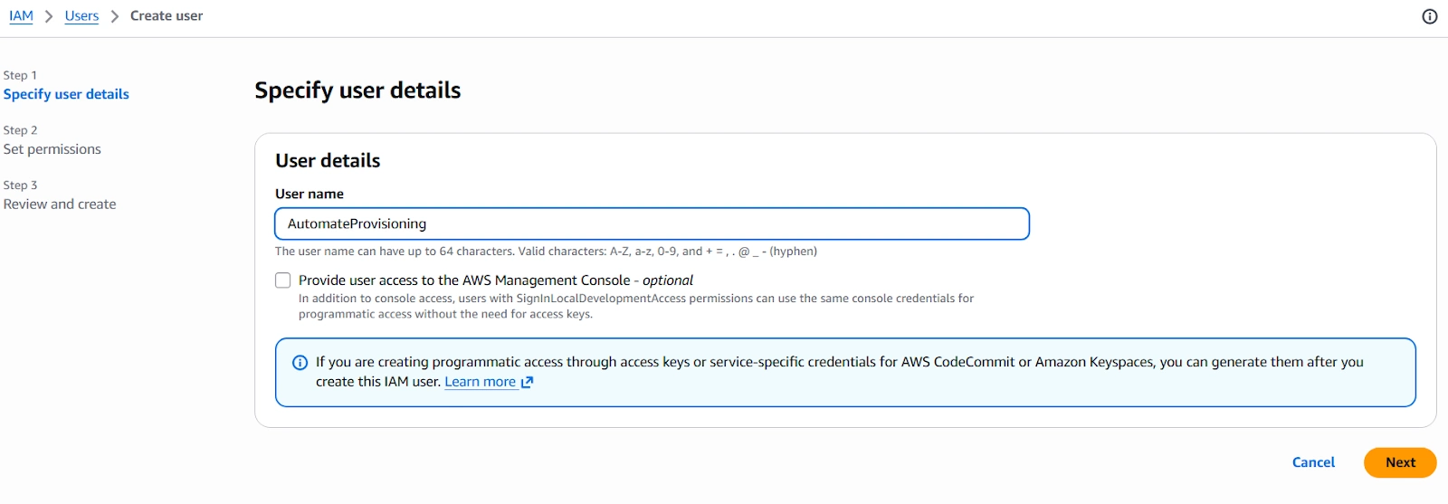 User Details - miniOrange Access Governance app