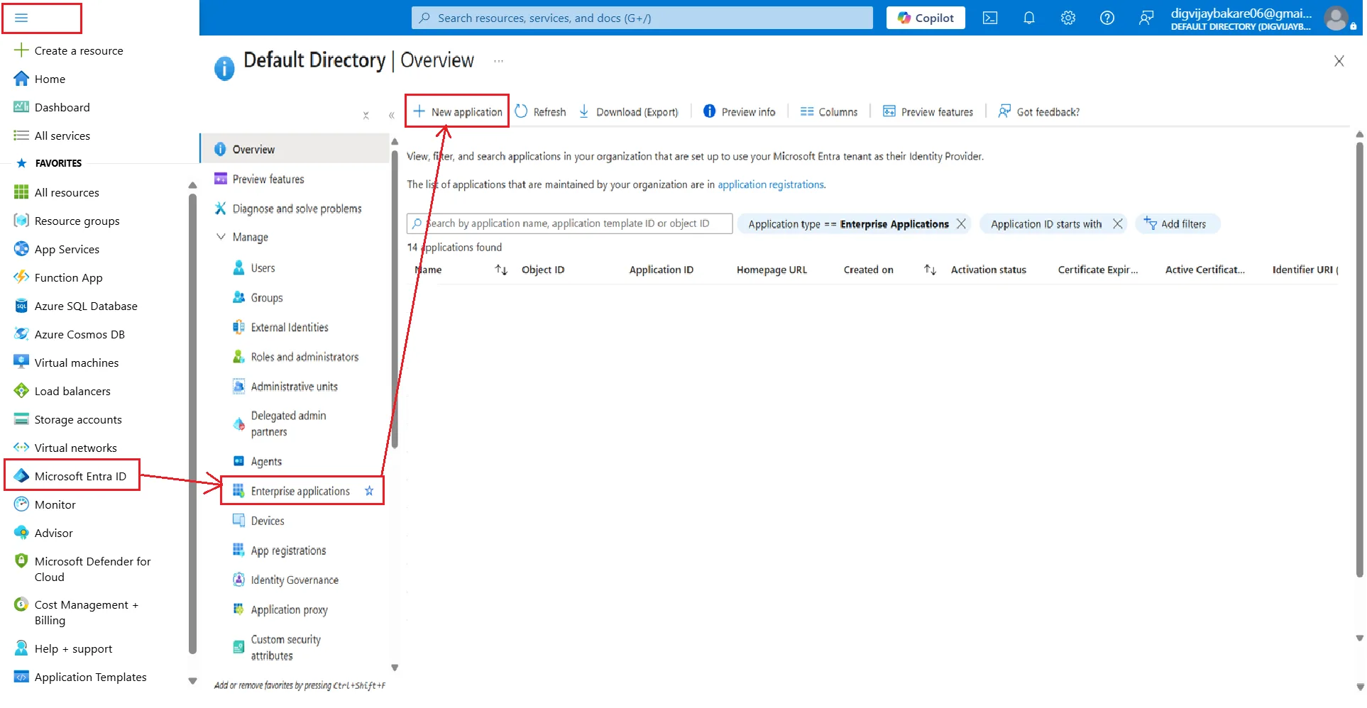 Single Sign On(SSO)using Microsoft Entra ID (Previously known as Azure AD), Entra ID SAML SSO new application new application