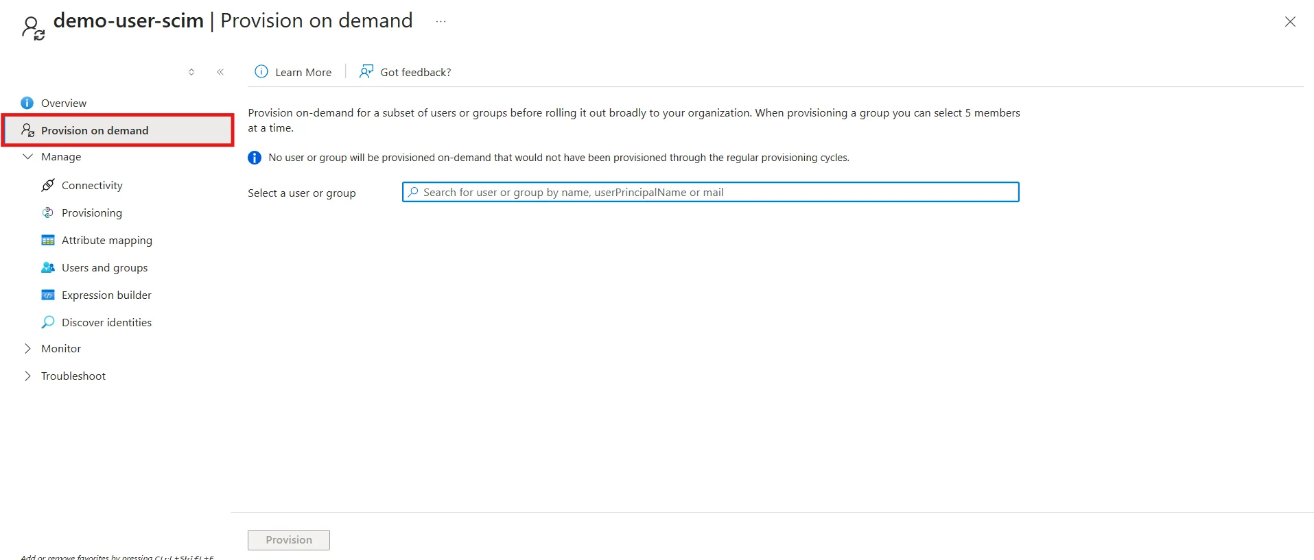 Entra ID Provision on Demand