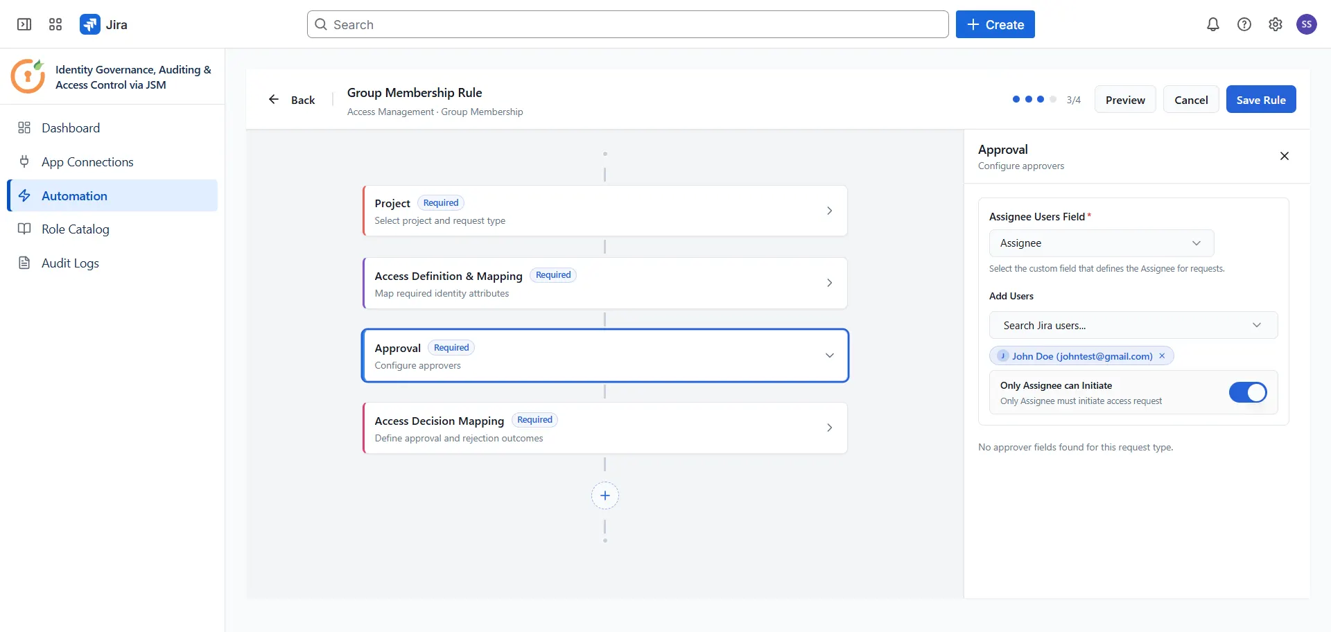 Group membership approval