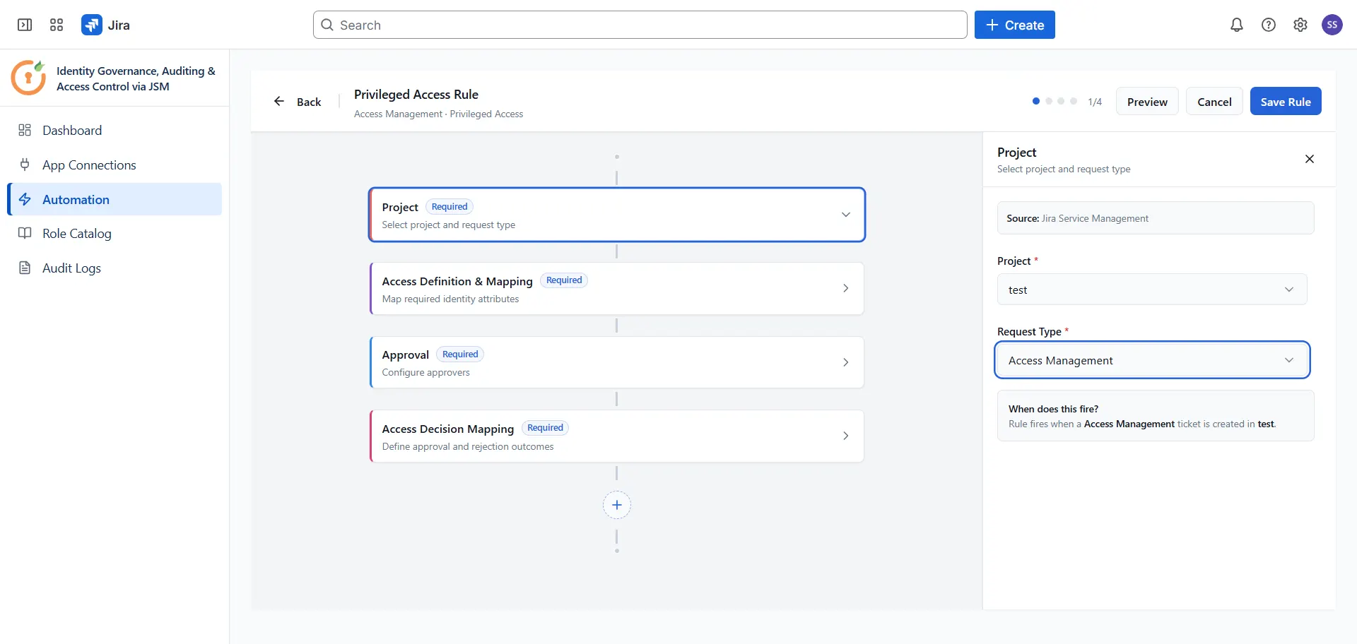 Privileged access management project