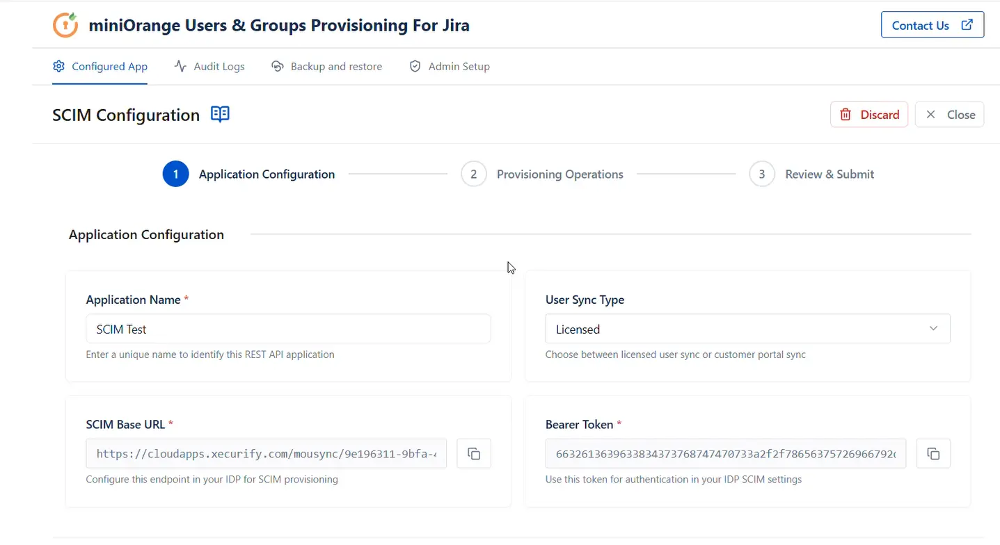 Jira Cloud User Provisioning (SCIM) for miniOrange
