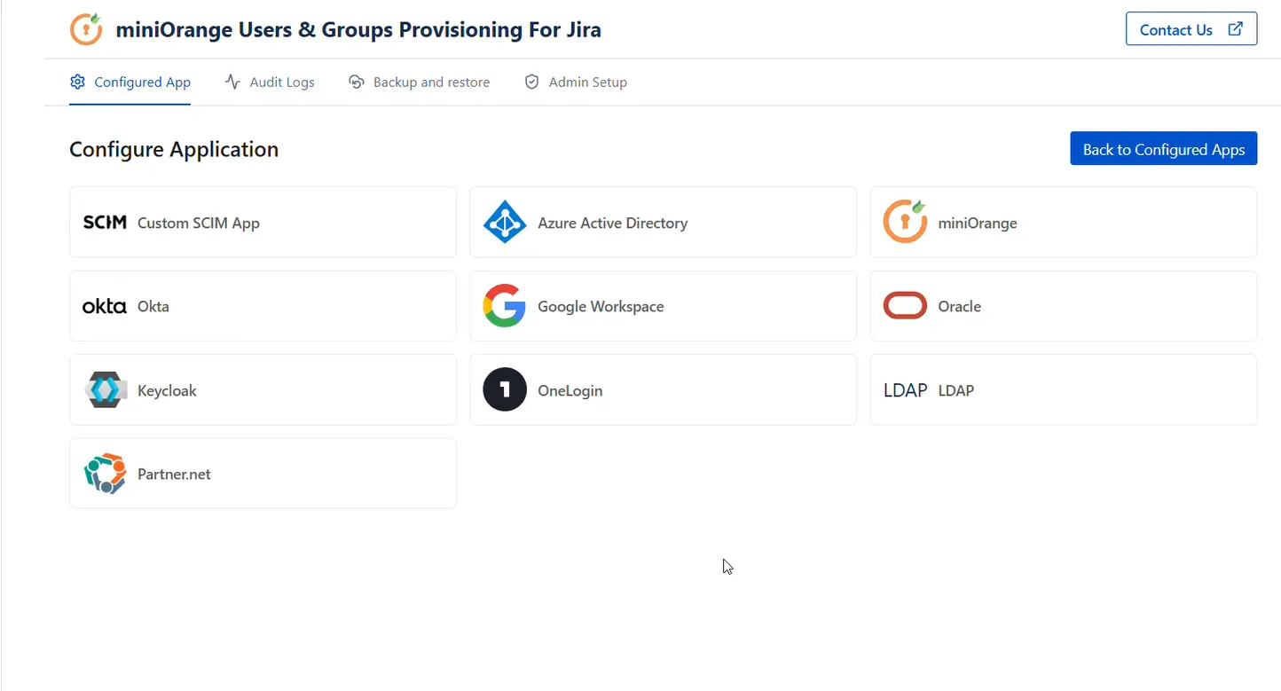 Jira Cloud User Provisioning (SCIM) for miniOrange
