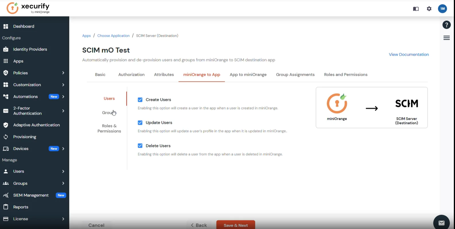 Jira Cloud User Provisioning (SCIM) for miniOrange