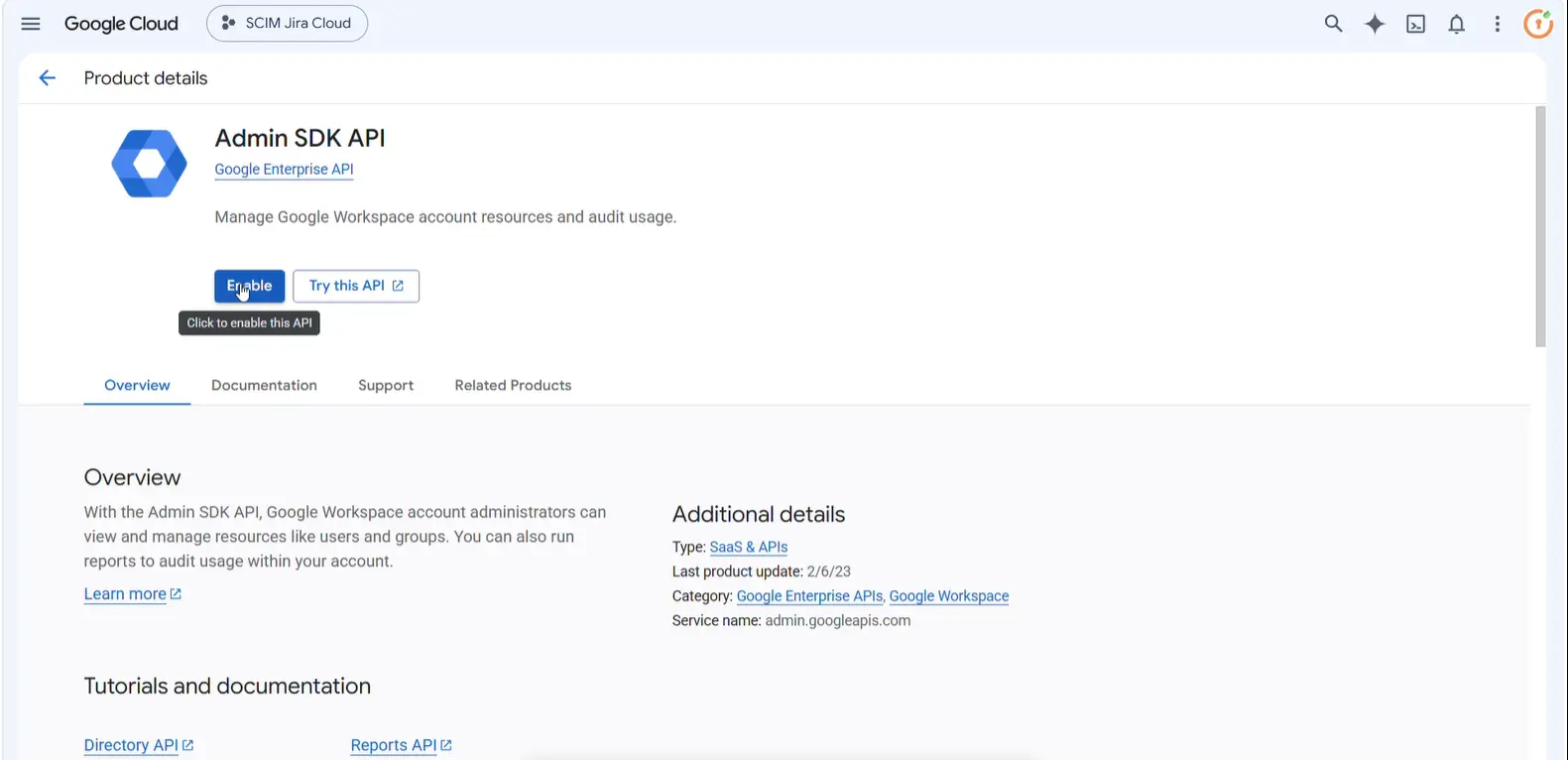 Jira Cloud User Provisioning for Google Workspace
