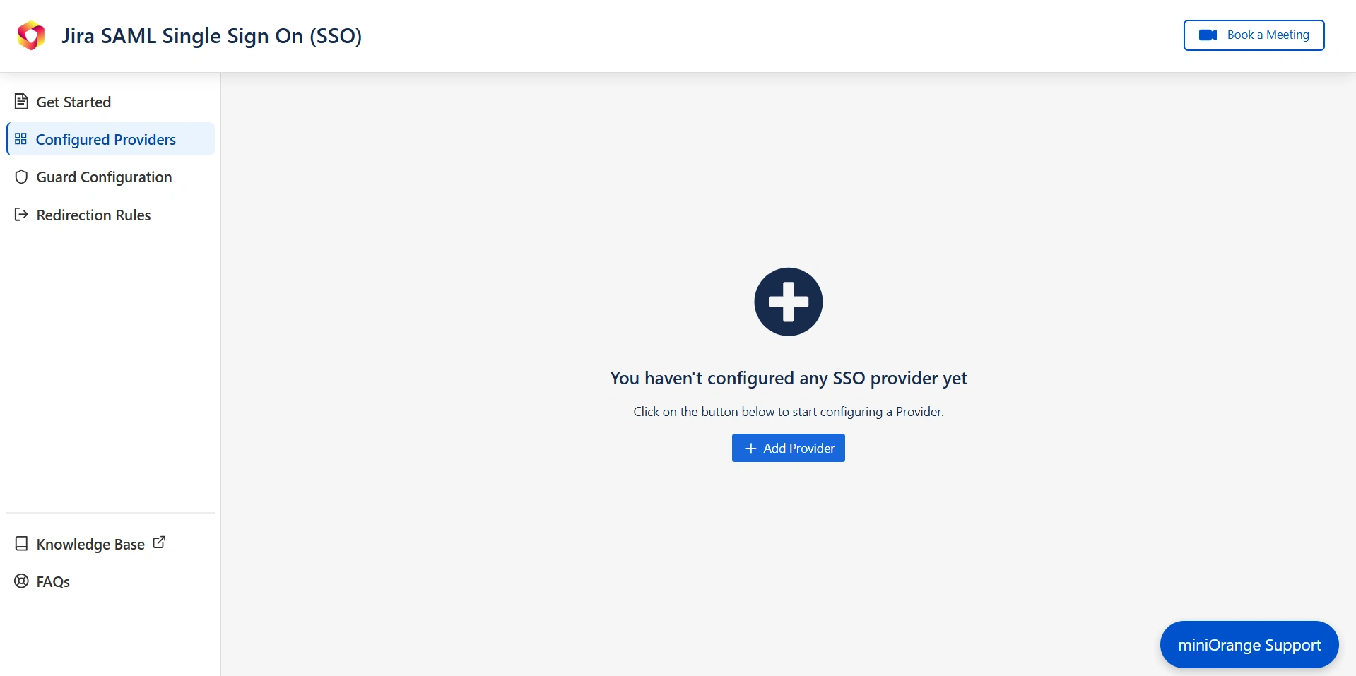 Identity Providers Tab