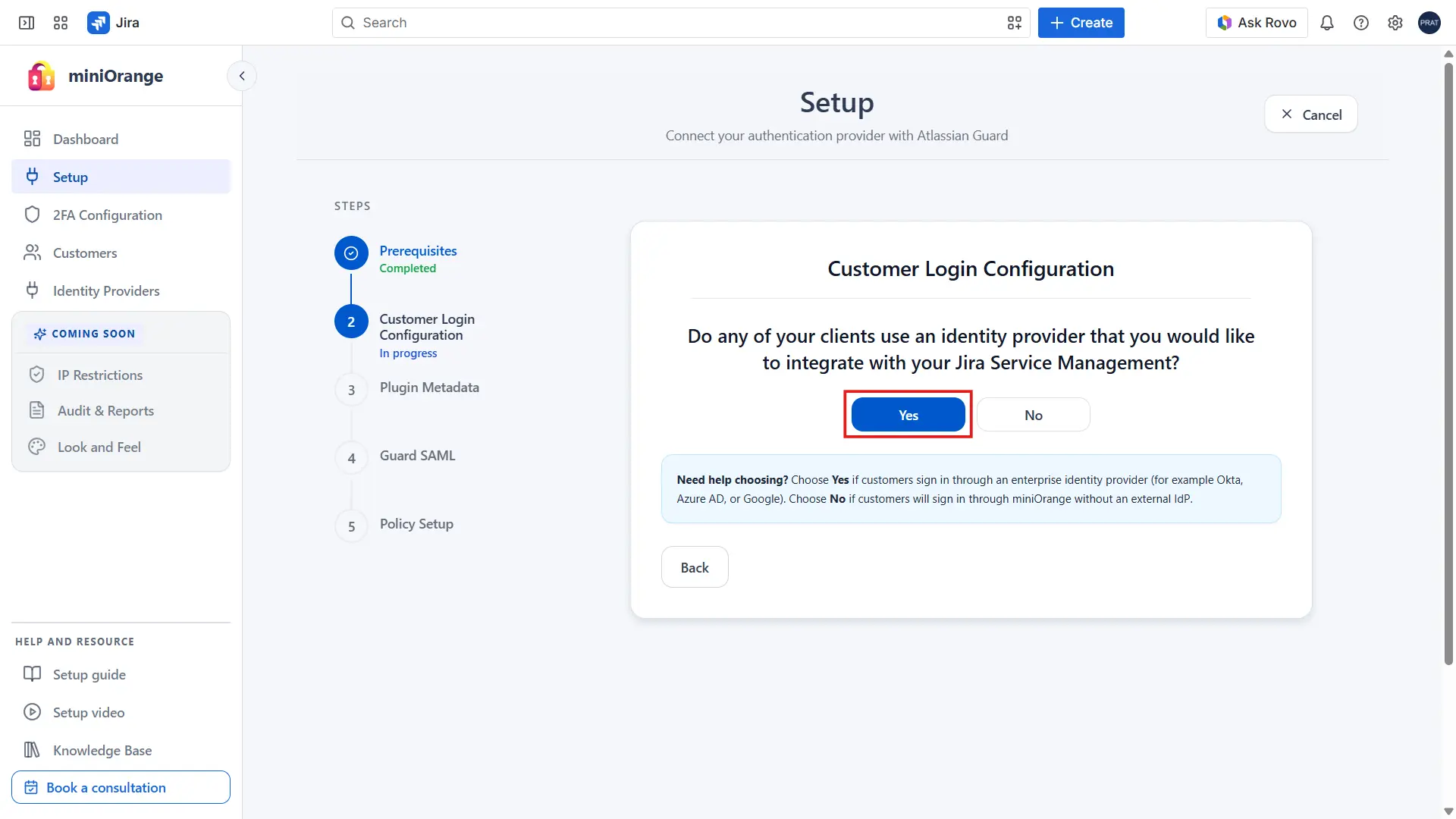 Select Identity Provider Protocol