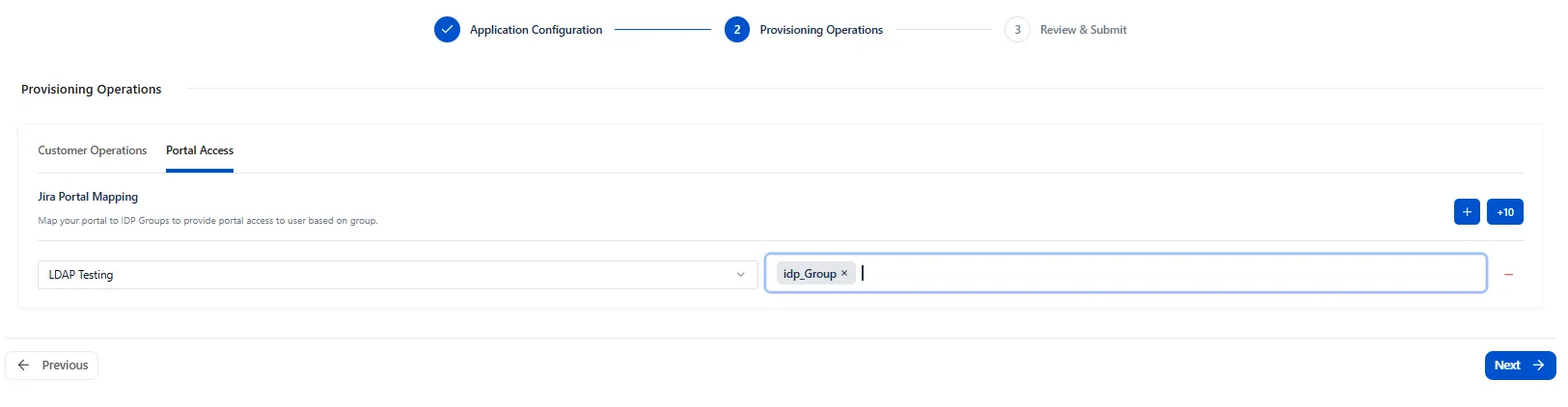 Portal Access Scim