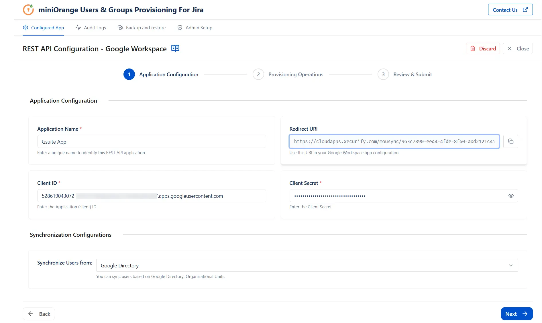 Jira Cloud User Provisioning for Google Workspace