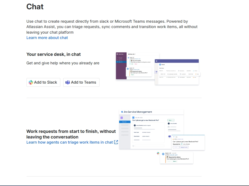 Slack Integration | Space Settings Chat