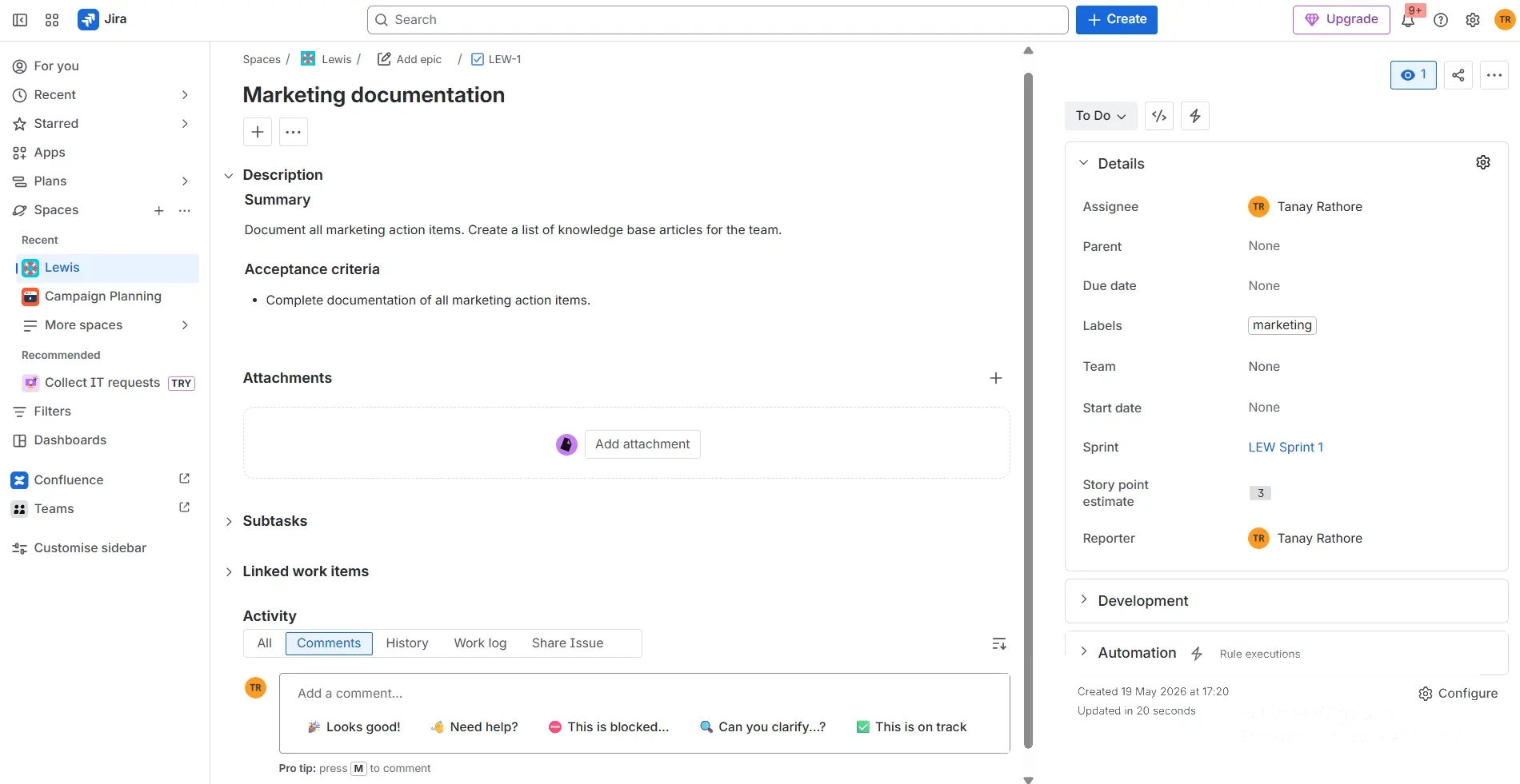jira secure share cloud email links