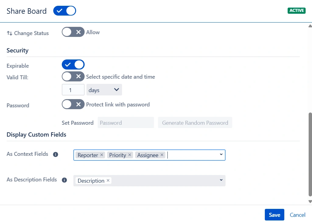 jira secure share cloud email links