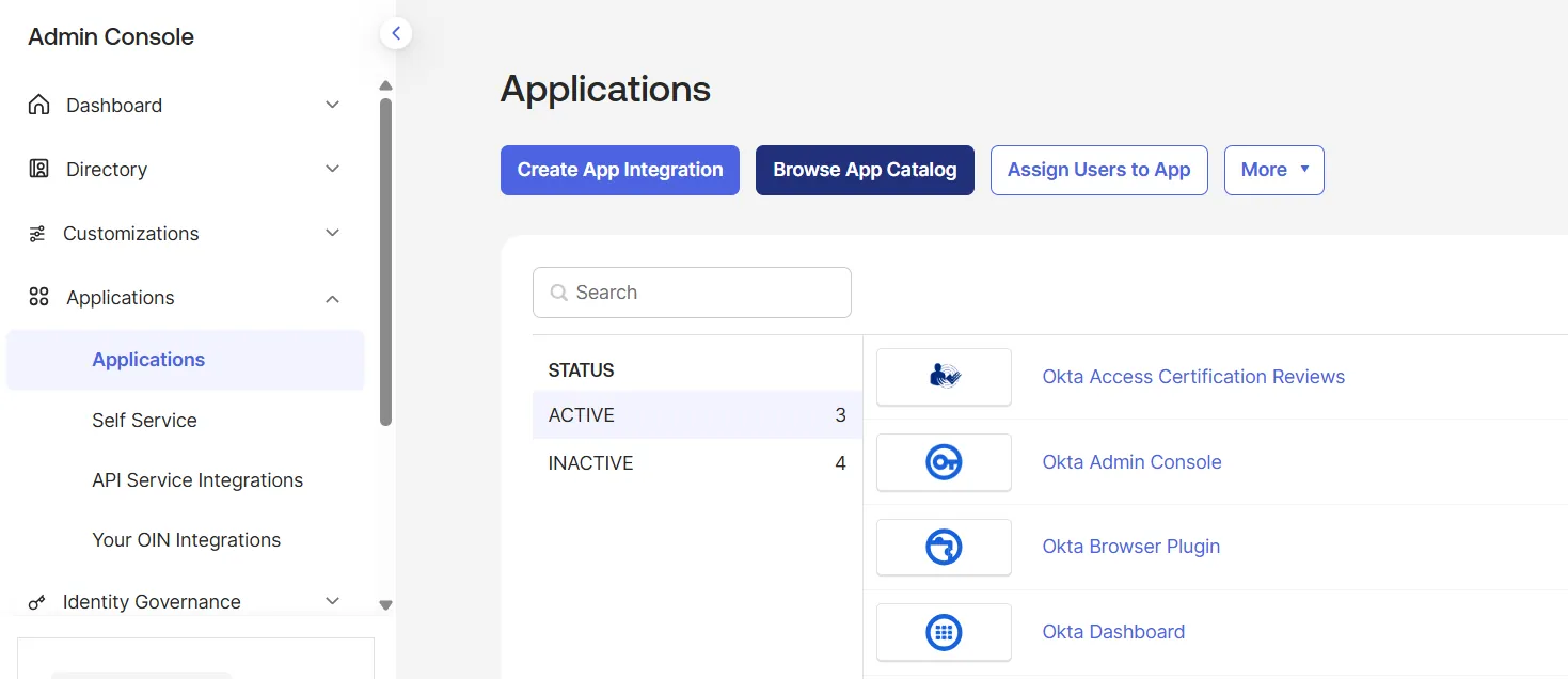Browse App Catalog