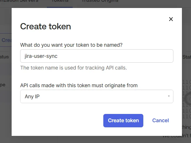 Create Token
