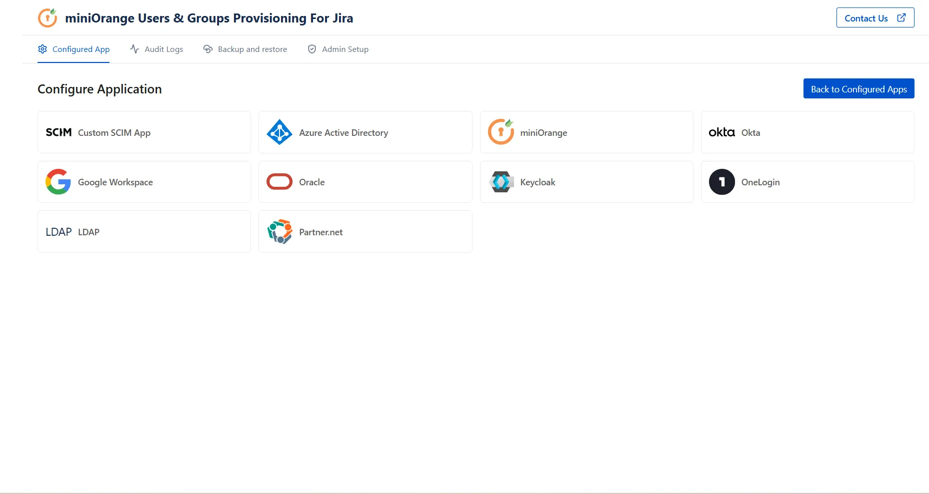 Select Entra ID from provider directory