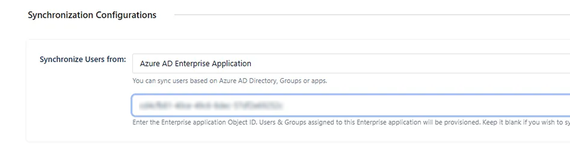 Sync Users from Application for Entra ID
